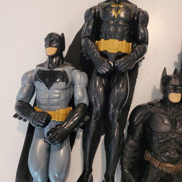 DC Batman Action Figure lot Dark Knight  Molten - Picture 4 of 5
